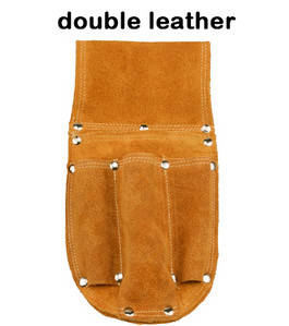 Marhabőr tokos derékszerszámtáska Tartós elektromos derékszíj szerszámtáska övasztalos hordtáskával