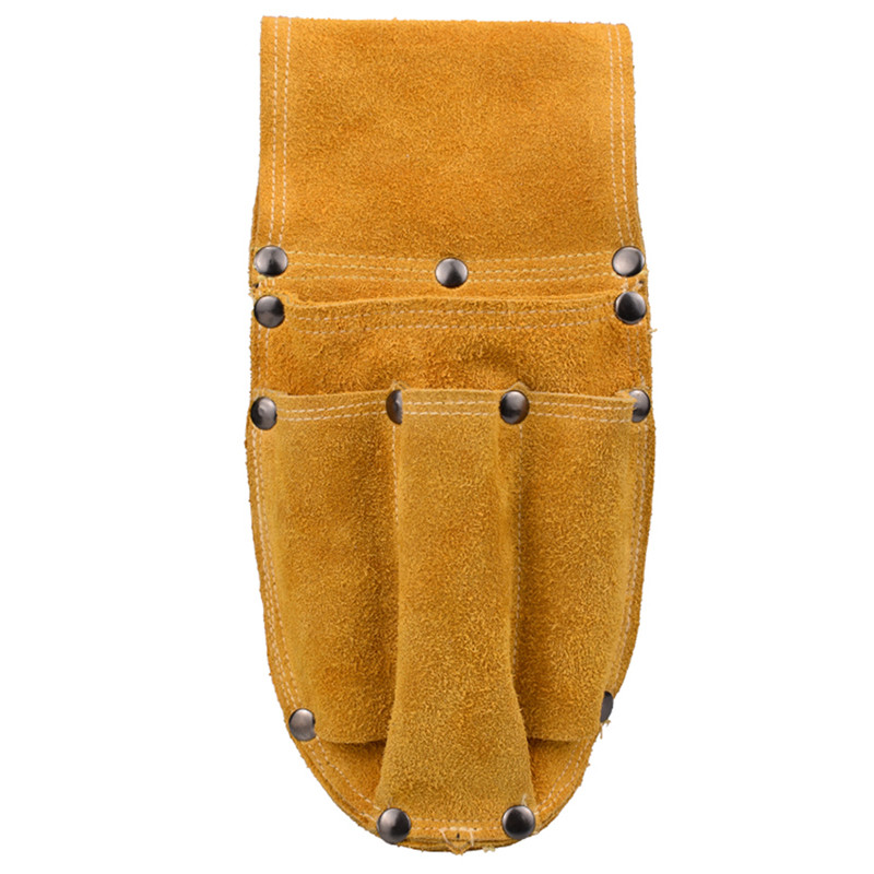 Marhabőr tokos derékszerszámtáska Tartós elektromos derékszíj szerszámtáska övasztalos hordtáskával