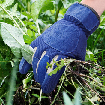 Унисекс дълги градински ръкавици за подрязване на рози Устойчиви на тръни градински ръкавици с дълги ръкавици за защита на предмишницата Произволен цвят