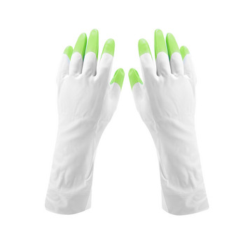 1 ζευγάρι γάντια κηπουρικής Φύτευση Σκάψιμο Βοτάνισμα Καλλιέργεια Προστασία χεριών Γάντια Οικιακές δουλειές του σπιτιού Καθαρισμός Εργαλείο ποτίσματος