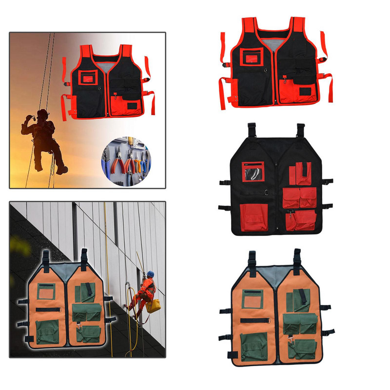 Szerszámmellény Villanyszerelő Univerzális Tároló Villanyszerelő Munkamellény kültéri villanyszerelőknek Asztalos Kertész Horgászat