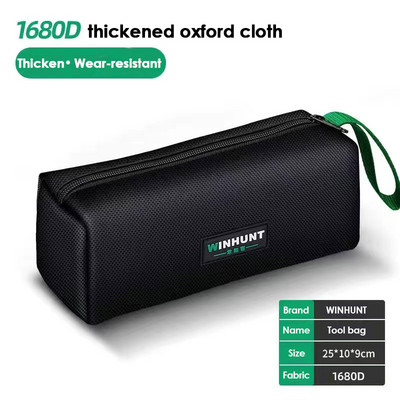 Geantă de scule mică, multifuncțională, cu mai multe buzunare, organizator de unelte, geantă de depozitare pentru electrician, rezistentă la apă, anti-cădere, pentru bărbați