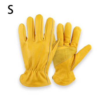 Γάντια Εργασίας Δερμάτινα Φορητά Μηχανικά Κηπουρική Κατασκευή Εργασίας Ιππασίας Προστατευτικός εξοπλισμός για άνδρες Γυναίκες S