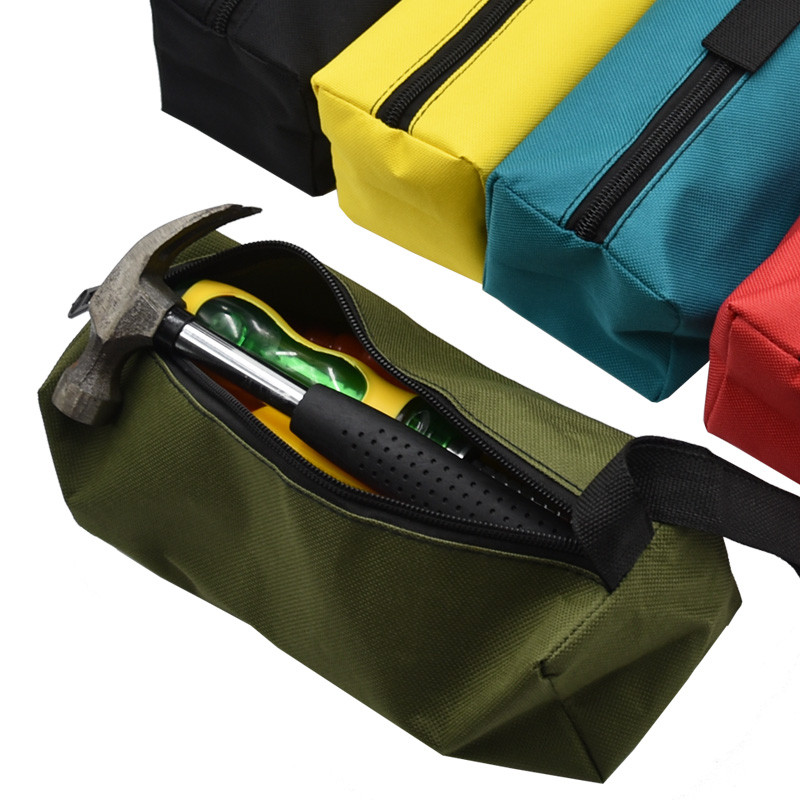 Geantă pentru scule de mână din pânză Oxford 600D, pentru șuruburi, cuie, metal, piese auto, depozitare, pescuit, călătorie, machiaj, organizator, pungi