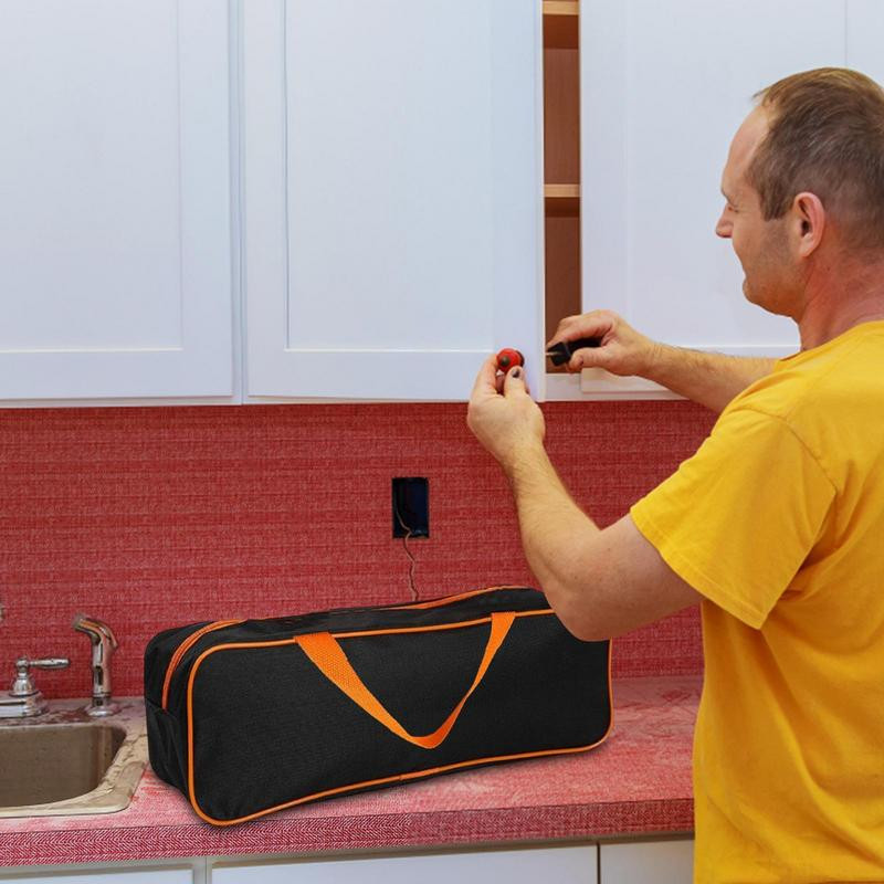 Πολυλειτουργική φορητή τσάντα εργαλείων Μεγάλης χωρητικότητας Μικρή τσάντα εργαλείων Πτυσσόμενη τσάντα αποθήκευσης εργαλείων Organizer tote για αυτοκίνητα Drill Garden