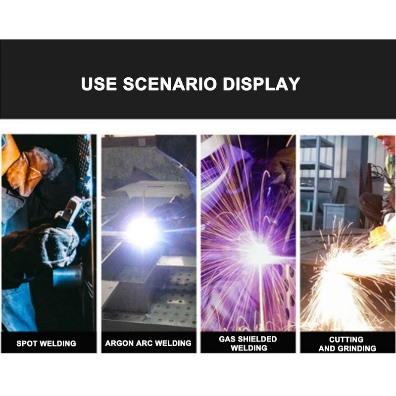 Ilgos odinės suvirinimo pirštinės Dvisluoksnės pilnai odinės pastorintos, atsparios dilimui aukštoje temperatūroje darbo apsaugos suvirinimo pirštinės