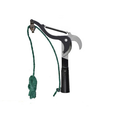 1 tk kõrgel kõrgusel pikendatav oksakäärid, pikendatavad viljapuude pügamislõikur Aiatrimmer koos köiega