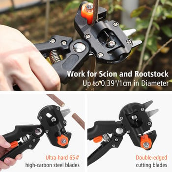 Εμβολιασμός κλαδευτήρι Scissor Garden Tool Professional Branch Cutter Secateur Pruning Plant Fruit Tree Scissor Chopper Εμβολιασμός Κοπή