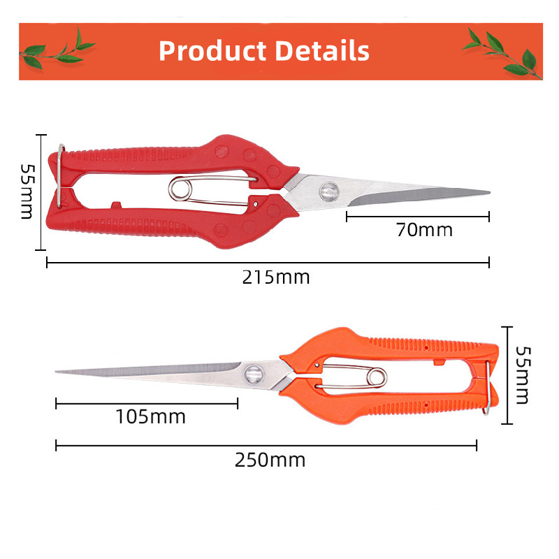 Oksakäärid Aiatööriistad aia- ja juurviljalappide jaoks Bonsai Professionaalsed tisleritööd roostevabast terasest puuviljakorjamine Sharp PP