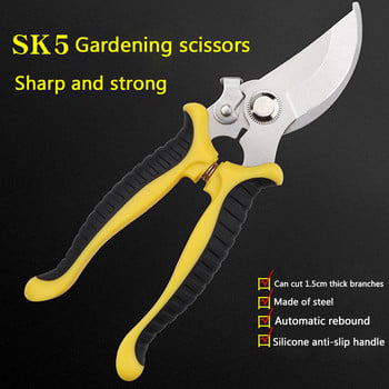 Pruner Garden Scissors Professional Sharp Bypass Pruning Ψαλίδι Κλαδευτήρια δέντρων Κλαπτική Κόπτη χεριών για Ψαλίδι ράμφους κήπου