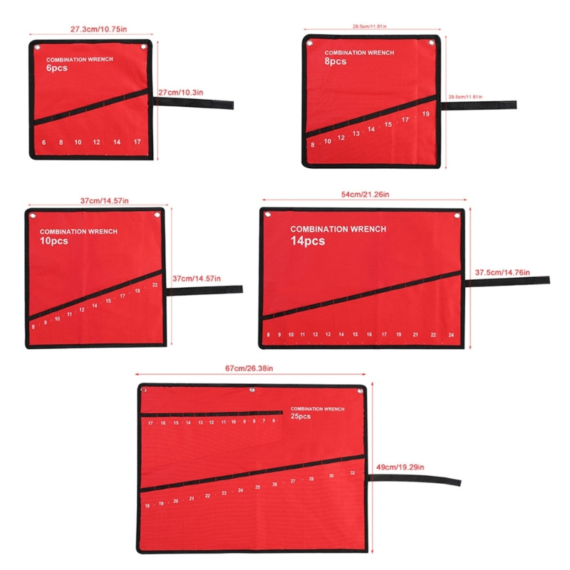 Ρολό εργαλείων Ρολό & Organizer Τσάντα εργαλείων Oxford Τσάντα εργαλείων επισκευής ηλεκτρικής ενέργειας Μοναδική σχεδίαση για επισκευαστές, μηχανικούς