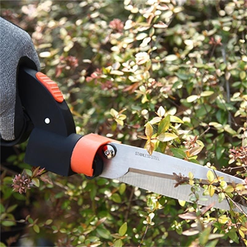 Fűollók Sövényollók Kerti szerszámok Kézi fűnyírás Szegélyek Kerti Bokrok 360°-ban Élesen elforgatni