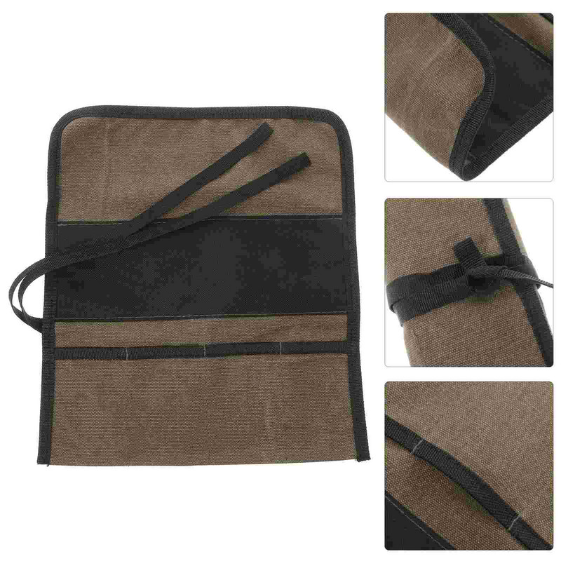 Instrumentu glabāšanas soma maisiņi Somas Instrumenti Galdnieks Uzgriežņu atslēga Organizators Audekls Lieljaudas skrūvgriezis Daudzfunkciju rīks