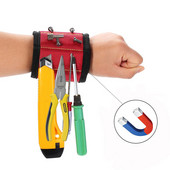 Mágneses csuklópánt mágneses karpánt 10 erős neodímium mágnes a csuklópántba beágyazva csavarok, bitek és egyebek tartásához