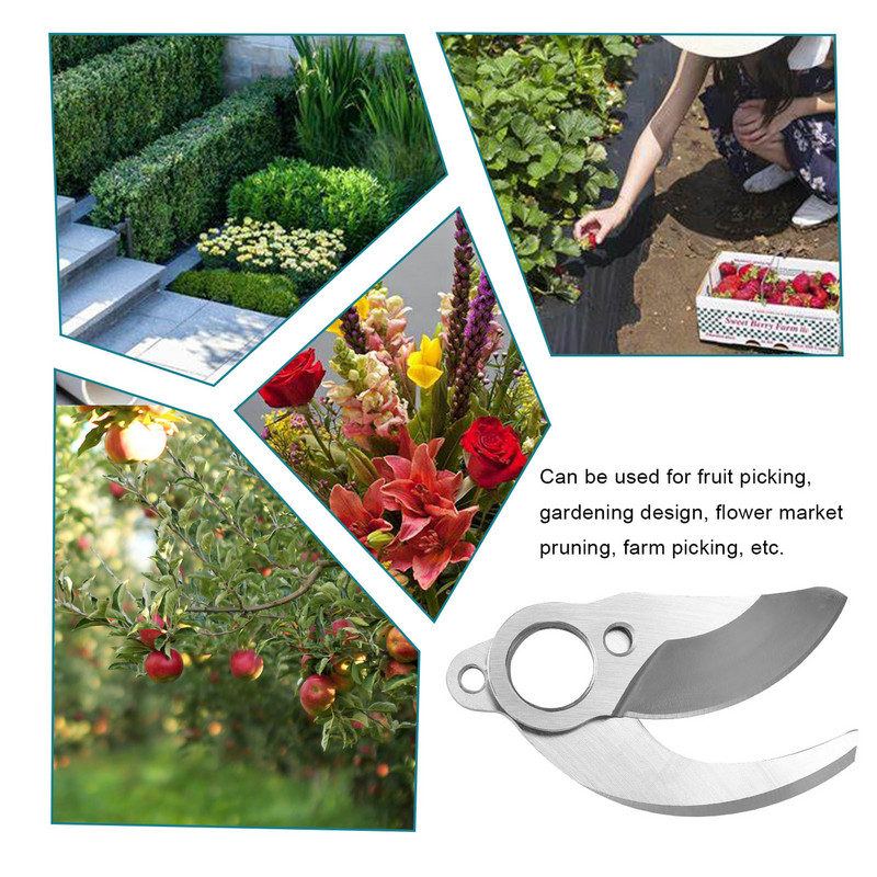 SK5 Akumuliatorinis genėjimo peilis 25 mm elektrinis genėjimo žirklės priedas Efektyvus vaismedžių bonsų genėjimo šakų sodo įrankis