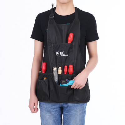 PENGGONG ūdensnecaurlaidīgs audekls dārza darbarīku priekšautu instrumentu soma ar kabatām, regulējams izmērs, piemērots vīriešiem un sievietēm