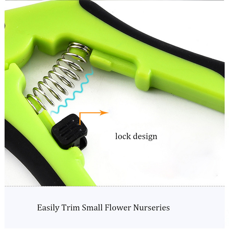 Aiatööriistad Lõikurid Bonsai käärid Metallist Aiandus Kääride pügamistööriist Käsitsilõikur Puuviljakorjamine Umbrohtude korjamine Majapidamispotis 1tk