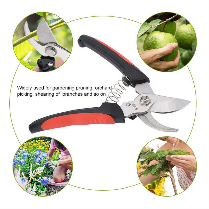 1 Gb izturīgs augļu koku pundurkociņš dārzkopība atzarošana griezējgriezēja dārza šķēres potēšanas instrumenti SK5 leģētā tērauda asmens