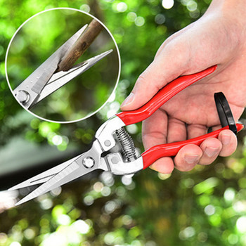 Градинарска ръчна ножица Градинска ножица Ножица за подрязване Резачка Ножици за подрязване на листа Права цветарска ножица Инструмент за растения