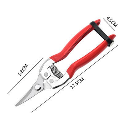 Kertészeti kézi metszővágó kerti olló metszőolló Vágó metszővágó levélvágó egyenes virágüzlet olló szerszám növényekhez