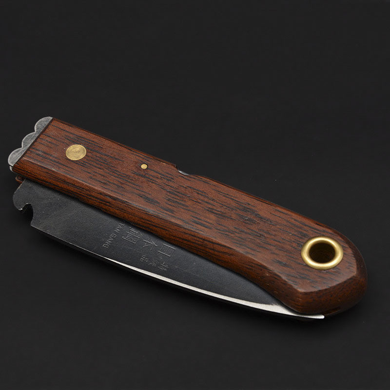 Profesionalni sklopivi voćnjaci za sadnice Obrezivanje Cijepljenje Nož za rezanje Vrtlarski alati