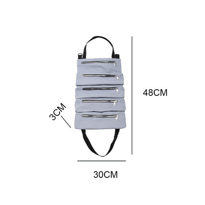 Platneni sklopivi paket u rolama Torba za alat Suspenzija Višenamjenski automobil Viseći električar Torba za pohranu alata Kutija za popravak alata Torba oko struka