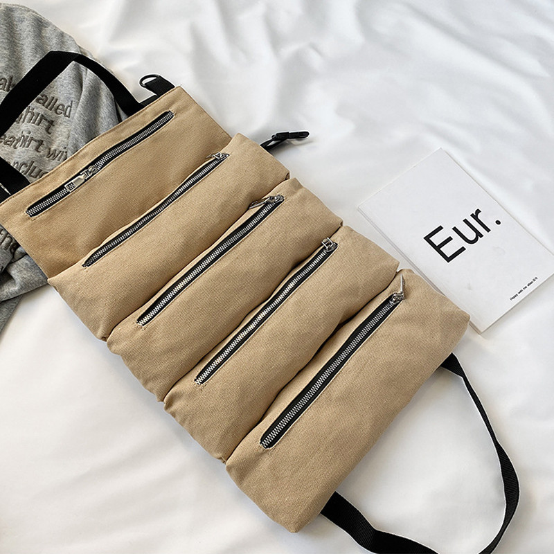 Platneni sklopivi paket u rolama Torba za alat Suspenzija Višenamjenski automobil Viseći električar Torba za pohranu alata Kutija za popravak alata Torba oko struka