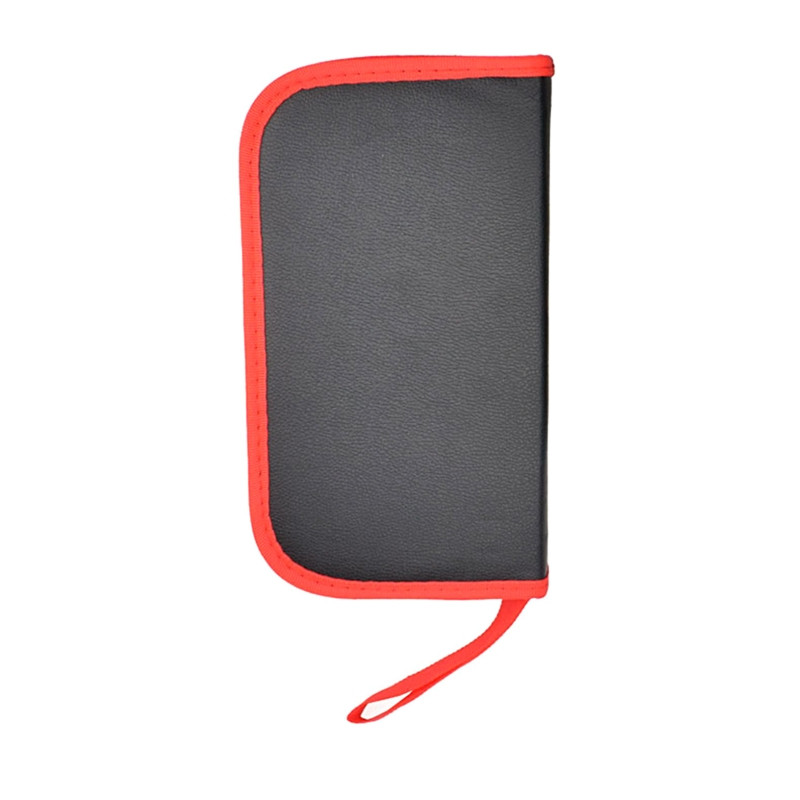 Többfunkciós PU bőrtáska cipzáras készlet szerszámtáskák elektromos forrasztópáka táska