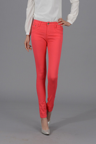 Jarné dámske nadrozmerné nohavice 34, biele ceruzkové nohavice, ležérne bavlnené legíny, kancelárske úzke nohavice, elegantné elastické tepláky