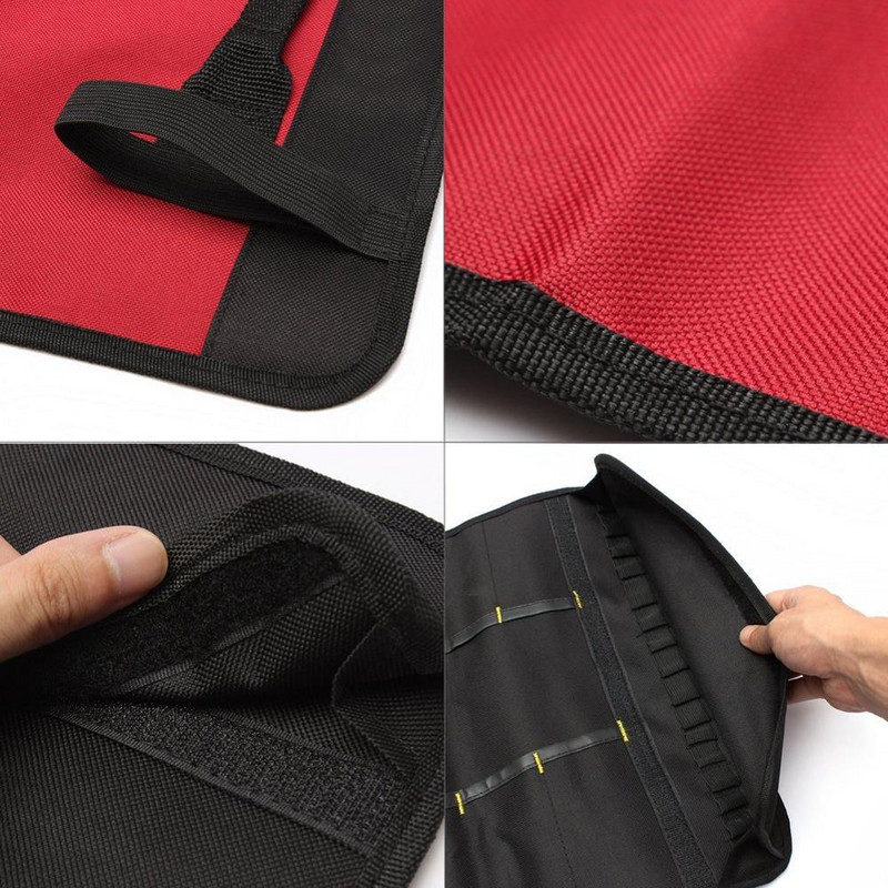 Riistvara Tööriistad Rulltang Kruvikeeraja Mutrivõti Kandekott kott tööriist Kotikarp 22 taskut 3 värvi