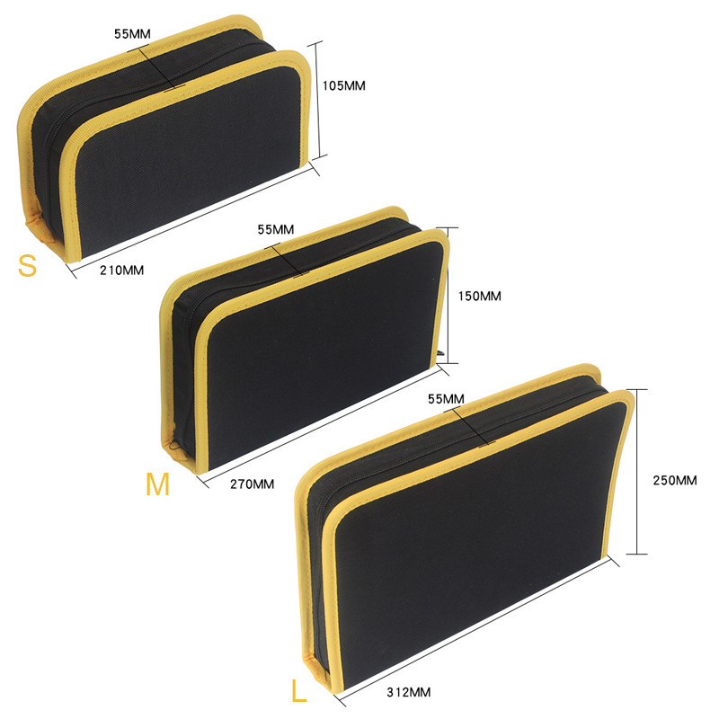 Pânză Oxford Depozitare rezistentă la apă Geantă pentru instrumente de mână Suruburi Cuie Burghiu Piese metalice Unelte Geanta Geanta Dimensiune S/M/L