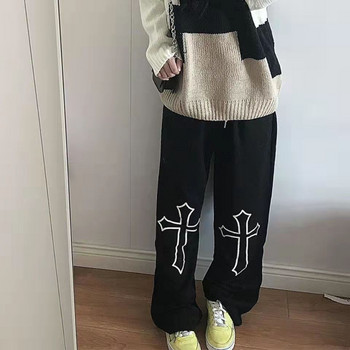 cargo αλεξίπτωτο γυναικείο παντελόνι Goth φαρδύ πόδι Παντελόνι Γυναικείο Harajuku Punk Fairy Grunge Παντελόνι Dark Aesthetic Emo traf y2k ρούχα