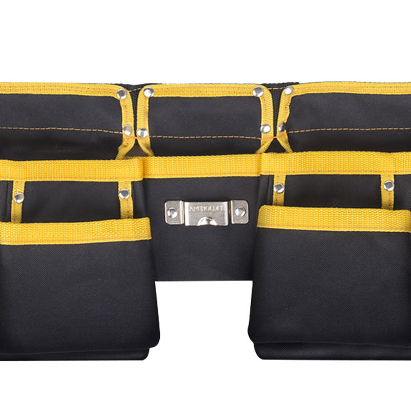 Daugiafunkciniai įrankių laikymo krepšiai Oksfordo maišelio diržas Techninė įranga Elektriko įrankių rinkinys Juosmens kišeninis veržliaraktis Atsuktuvas Organizatoriaus krepšiai