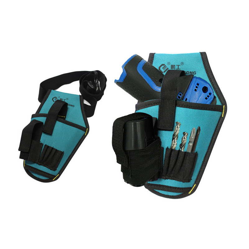 Geantă cu instrumente de găurit multifuncțională pentru talie, curea electrică impermeabilă pentru instrumente, husă, pungă, cheie, ciocan, șurubelniță, pungi pentru instrumente