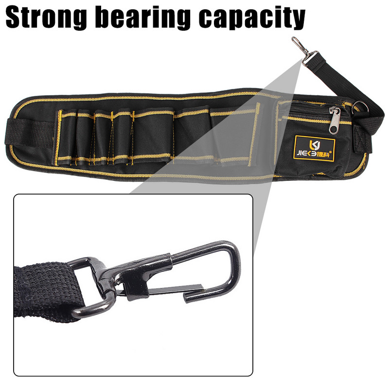 Aparatūros įrankių kišenės taisymo įrankių laikymo krepšys Daugiafunkcinis juosmens paketas Oksfordo audinio veržliarakčių replių laikymo krepšys