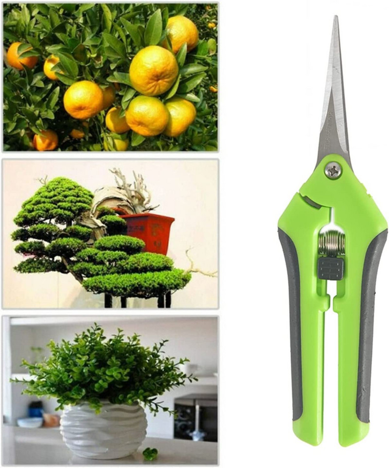 1 buc unelte de grădină tocator foarfece bonsai metal pentru grădinărit foarfecă instrument de tăiere tăietor de mână cules fructe buruieni de uz casnic ghiveci