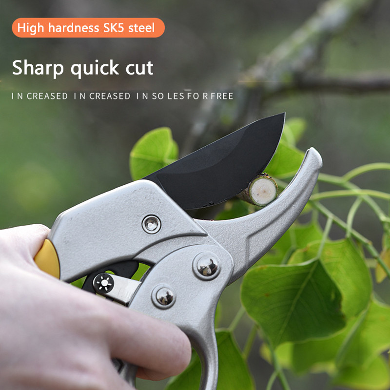 Universaalne aia oksakäärid lõikur kõrge süsinikusisaldusega SK-5 terasest aiataim Kääride okstega oksalõikur Trimmer Tööriistad Põõsapõõsas