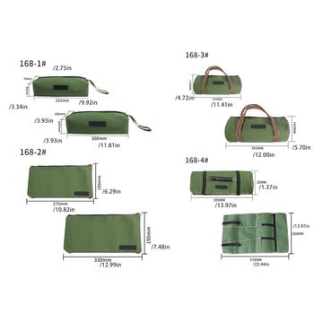 Чанта за съхранение на инструменти Резервна цип Електротехник Водопроводчик Гаечен ключ Отвертка Клещи Дамска чанта Органайзер Тип 252x85x70MM