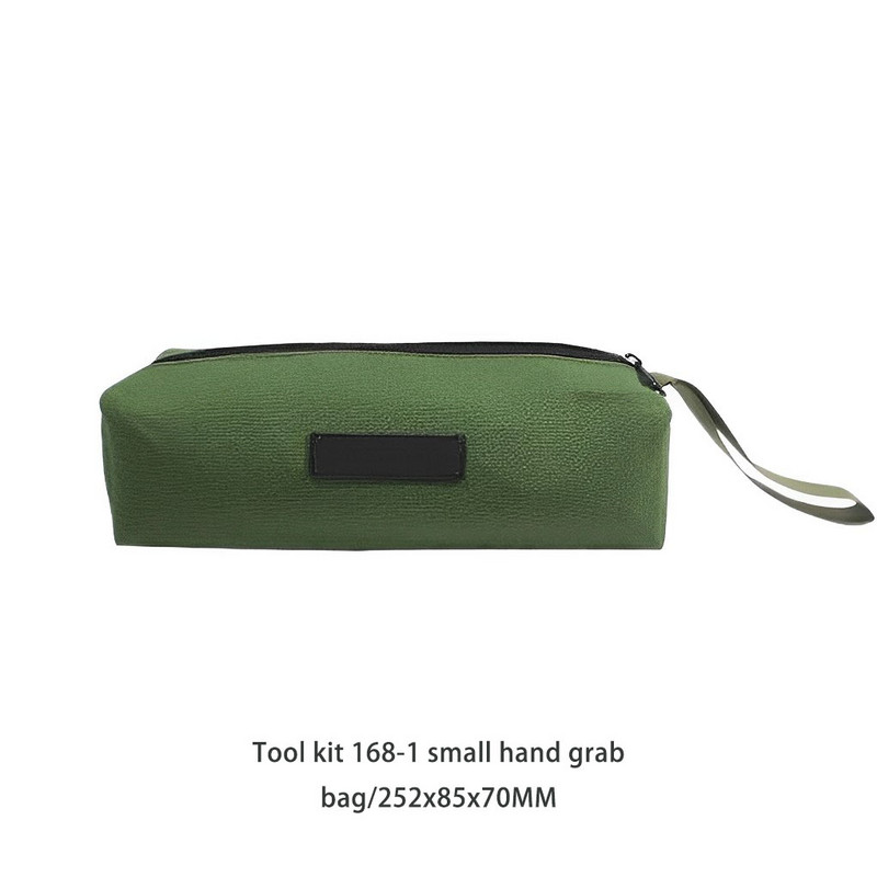 Αντικατάσταση τσάντα αποθήκευσης εργαλείων φερμουάρ Ηλεκτρολόγος υδραυλικός κλειδί Πένσα τσάντα οργάνωσης 252x85x70MM