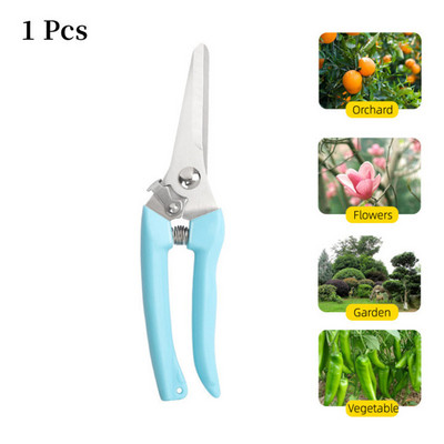 Drtools 17 cm atzarotājs Koku griezējs Dārzkopība Atzarošana Šķēres Šķēres Nerūsējošais tērauds Griešanas rīku komplekts Mājas instrumenti Pretslīdes