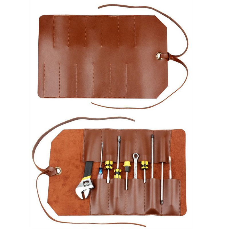 Prijenosna izdržljiva kožna torba za alate velikog kapaciteta, torbe za pohranu, torba za popravak, torbica za alat
