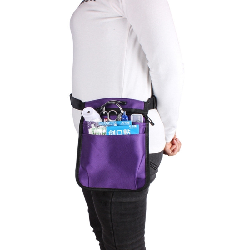 Nurse Fanny Pack Belt Pouch Meditsiiniline organiseerimiskott hädaabiruumi jaoks