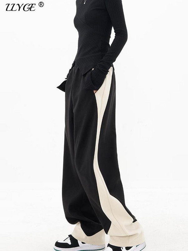 Φούτερ με ραφή Γυναικεία ανοιξιάτικα παντελόνια μπανάνα Φαρδιά παντελόνι παντελόνι χαρέμι 2023 Μόδα Casual Γυναικεία ρούχα στο δρόμο