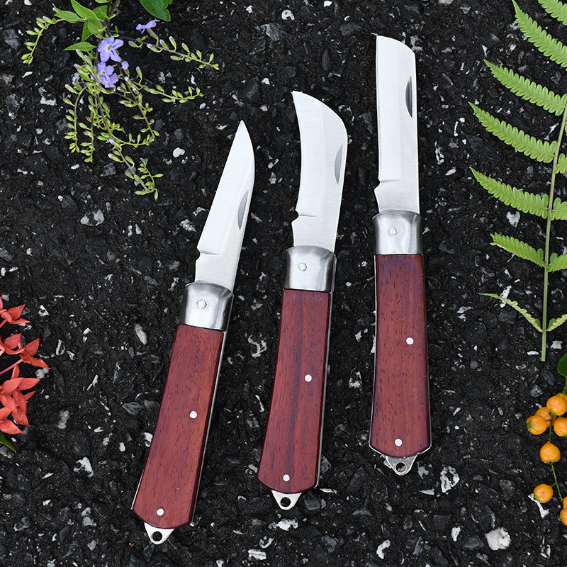 1 KOM Nož za cijepljenje, profesionalni sklopivi stroj za cijepljenje voća, alat za obrezivanje, ručni rezač, vrtni rezač, škare