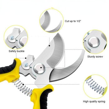 Градинска ножица Градинска ножица Професионална остра байпасна ножица за подрязване Тримери за дървета Ножици Ръчни ножици за градинска човка Ножици