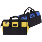 Geantă pentru scule electrician 14 inchi Geanta de mână cu un singur umăr, pânză Oxford, impermeabilă, set de instrumente pentru reparații de capacitate mare