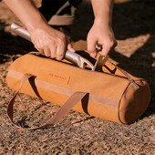 Τσάντα χειρός μεγάλης χωρητικότητας Υπαίθριο πάτωμα τσάντα νυχιών στο έδαφος Φορητό κιτ εργαλείων αποθήκευσης Κάμπινγκ Τσάντα από καμβά για τους λάτρεις του κάμπινγκ