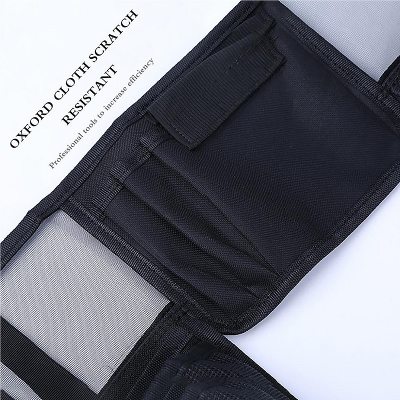 Többfunkciós övtáska vízálló tisztítóeszköz zsebes rendszerezővel