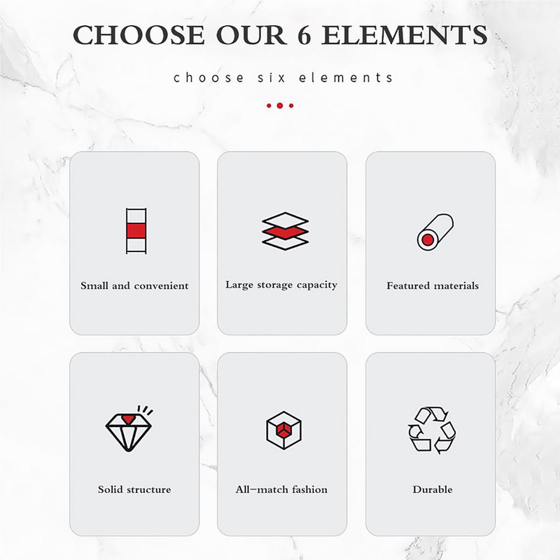 Többfunkciós övtáska vízálló tisztítóeszköz zsebes rendszerezővel