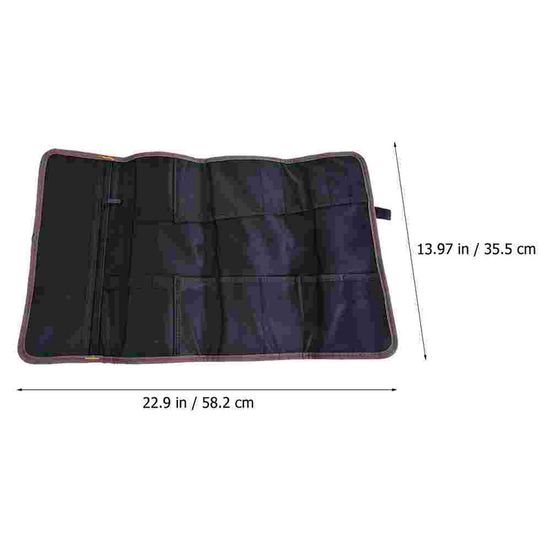 Roll Up Tool Bag Multi Purpose Tools Glabāšanas maisiņš Pārnēsājams velmēšanas rīku organizators